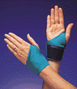 padded, wrist supports